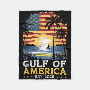 Retro Golf van de VS Amerika EST 2025 Amerikaanse Fleece Deken