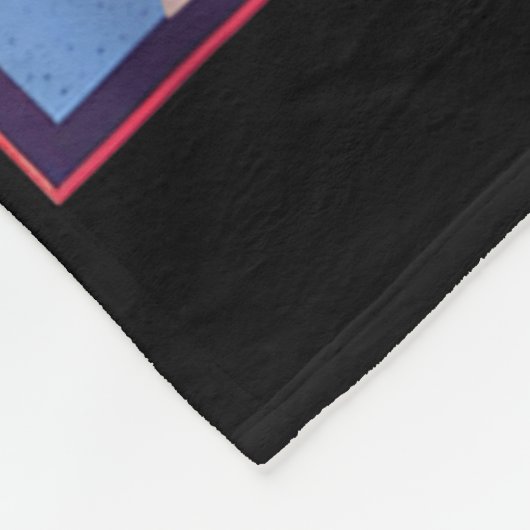 Retro Golf van de VS Amerika EST 2025 Amerikaanse Fleece Deken (Hoek)