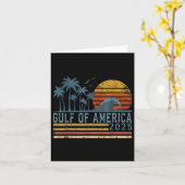 Retro Golf van de VS Amerika EST 2025 Amerikaanse Kaart (Gele Bloem)
