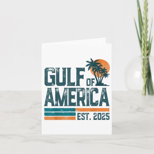 Retro Golf van de VS Amerika EST 2025 Amerikaanse Kaart (Voorkant)