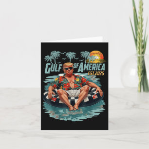 Retro Golf van de VS Amerika EST 2025 Amerikaanse  Kaart