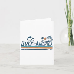 Retro Golf van de VS Amerika EST 2025 Amerikaanse  Kaart