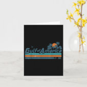 Retro Golf van de VS Amerika EST 2025 Amerikaanse Kaart (Gele Bloem)