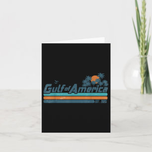 Retro Golf van de VS Amerika EST 2025 Amerikaanse  Kaart