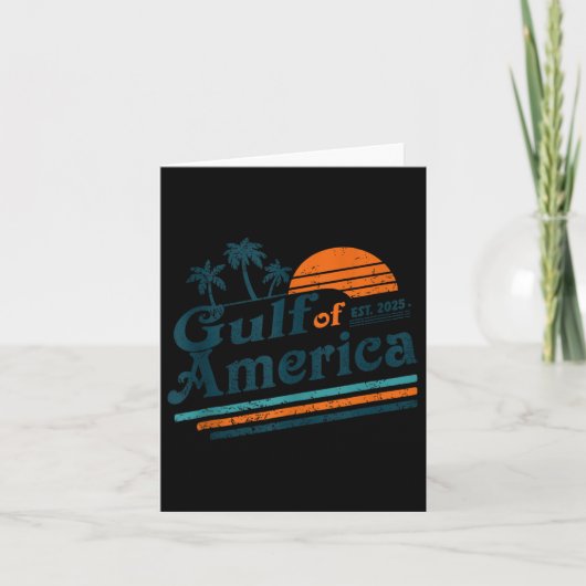 Retro Golf van de VS Amerika EST 2025 Amerikaanse Kaart (Voorkant)