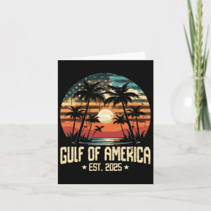 Retro Golf van de VS Amerika EST 2025 Amerikaanse  Kaart