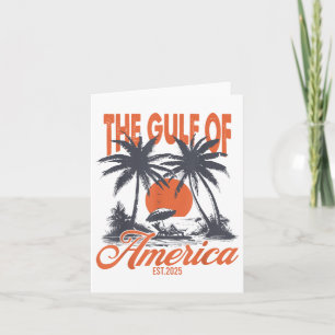 Retro Golf van de VS Amerika EST 2025 Amerikaanse  Kaart