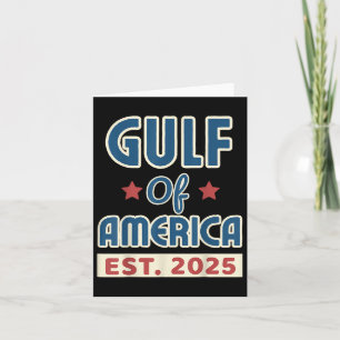 Retro Golf van de VS Amerika EST 2025 Amerikaanse  Kaart