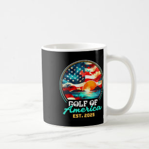 Retro Golf van de VS Amerika EST 2025 Amerikaanse Koffiemok