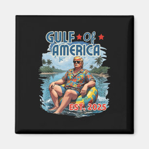 Retro Golf van de VS Amerika EST 2025 Amerikaanse  Magneet