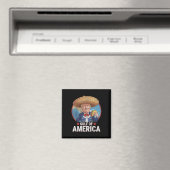 Retro Golf van de VS Amerika EST 2025 Amerikaanse Magneet (Insitu (Vaatwasser))