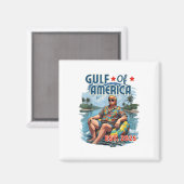 Retro Golf van de VS Amerika EST 2025 Amerikaanse Magneet (Voorkant / Achterkant)