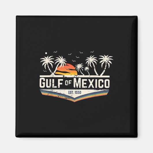 Retro Golf van de VS Amerika EST 2025 Amerikaanse  Magneet (Voorkant)