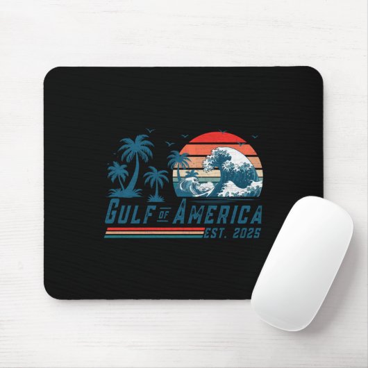 Retro Golf van de VS Amerika EST 2025 Amerikaanse Muismat (Met muis)