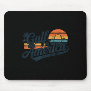 Retro Golf van de VS Amerika EST 2025 Amerikaanse  Muismat