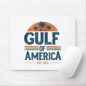 Retro Golf van de VS Amerika EST 2025 Amerikaanse  Muismat (Met muis)