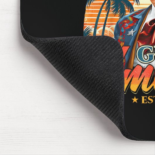 Retro Golf van de VS Amerika EST 2025 Amerikaanse  Muismat (Hoek)