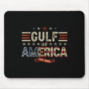 Retro Golf van de VS Amerika EST 2025 Amerikaanse  Muismat