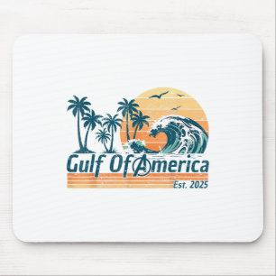 Retro Golf van de VS Amerika EST 2025 Amerikaanse  Muismat