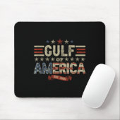 Retro Golf van de VS Amerika EST 2025 Amerikaanse Muismat (Met muis)
