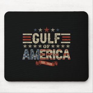 Retro Golf van de VS Amerika EST 2025 Amerikaanse  Muismat