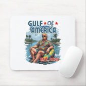 Retro Golf van de VS Amerika EST 2025 Amerikaanse Muismat (Met muis)