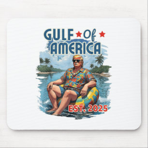 Retro Golf van de VS Amerika EST 2025 Amerikaanse  Muismat