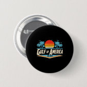 Retro Golf van de VS Amerika EST 2025 Amerikaanse Ronde Button 5,7 Cm (Voorkant /achterkant)