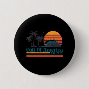 Retro Golf van de VS Amerika EST 2025 Amerikaanse Ronde Button 5,7 Cm