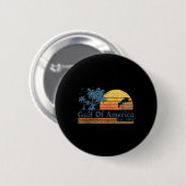Retro Golf van de VS Amerika EST 2025 Amerikaanse Ronde Button 5,7 Cm (Voorkant /achterkant)
