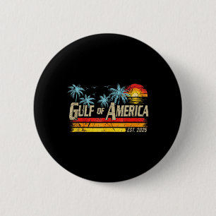 Retro Golf van de VS Amerika EST 2025 Amerikaanse Ronde Button 5,7 Cm