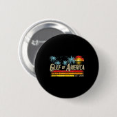Retro Golf van de VS Amerika EST 2025 Amerikaanse Ronde Button 5,7 Cm (Voorkant /achterkant)