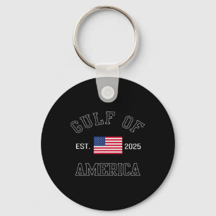 Retro Golf van de VS Amerika EST 2025 Amerikaanse Sleutelhanger