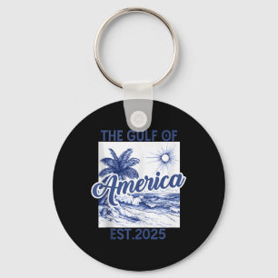 Retro Golf van de VS Amerika EST 2025 Amerikaanse Sleutelhanger