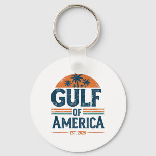 Retro Golf van de VS Amerika EST 2025 Amerikaanse Sleutelhanger