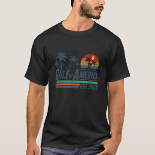 Retro Golf van de VS Amerika EST 2025 Amerikaanse T-shirt