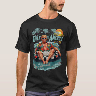 Retro Golf van de VS Amerika EST 2025 Amerikaanse  T-shirt