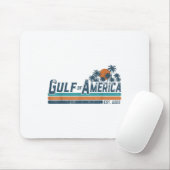 Retro Golf van de VS Amerika EST 2025 Golf van Mex Muismat (Met muis)