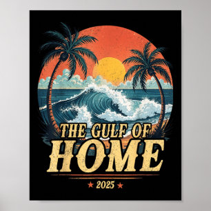 Retro Golf van Home 2025 Kleding T-shirt Americ Poster