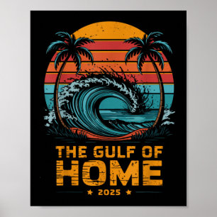 Retro Golf van Home 2025 Kleding T-shirt Americ Poster