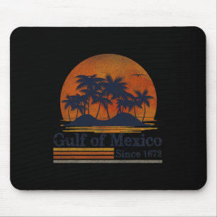 Retro Golf van Mexico 1672 Strandpalmen Zomer Vaca Muismat