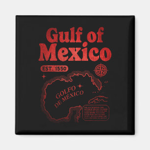 Retro Golf van Mexico sinds 1550 Historische Golf  Magneet