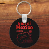 Retro Golf van Mexico sinds 1550 Historische Golf  Sleutelhanger (Voorkant)