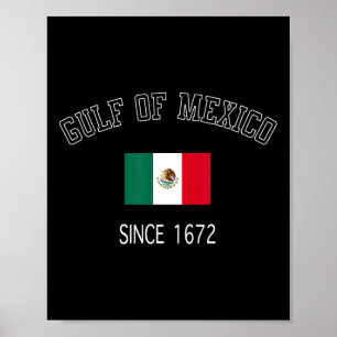 Retro Golf van Mexico sinds 1672 Poster