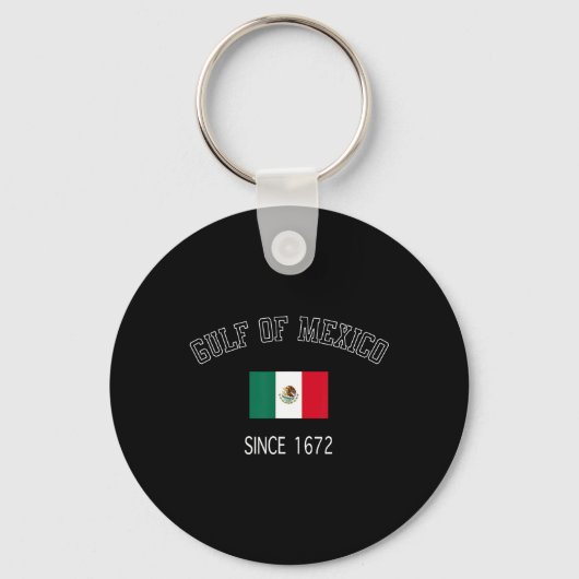 Retro Golf van Mexico sinds 1672 Sleutelhanger (Voorkant)