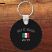 Retro Golf van Mexico sinds 1672 Sleutelhanger (Voorkant)