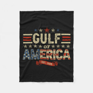 Retro Golf Van Usa Amerika Est 2025 Amerikaanse Vl Fleece Deken