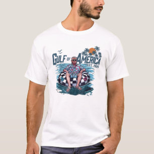 Retro Golf Van USA Amerika Opgericht 2025 Amerikaa T-shirt
