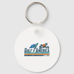 Retro Golf van Verenigde Staten Amerika EST 2025 T Sleutelhanger