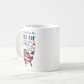 Retro Golf van Verenigde Staten Grappige Golf van  Koffiemok (Voorkant links)